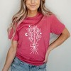 Simply Sage Market Women's Bouquet With Ribbon Short Sleeve Graphic Tee - 2 of 4