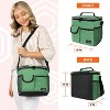 OPUX Large Insulated Lunch Bag Men Women, Leakproof Thermal Reusable Soft Cooler Tote Work School Adult Kid Boy Girl - 4 of 4