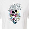 Women's - Disney - Never Give Up Cropped Graphic T-Shirt - 2 of 4