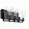 Craftmade Lighting McClane 4 - Light Vanity in  Flat Black - 3 of 4