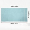 Unique Bargains Soft Absorbent Cotton Bath Towel for Bathroom kitchen Shower Towel 1 Pcs - 4 of 4