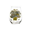 Portmeirion Botanic Garden 19oz Stemmed Wine Glass (Set of 4) - Assorted Floral Motifs, Glassware for Entertaining - Elegant Drinkware - 2 of 4