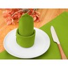 Unique Bargains Wedding Restaurant Cocktail Party Polyester Napkins 18 x 18 Inches 6 Pcs - 3 of 4