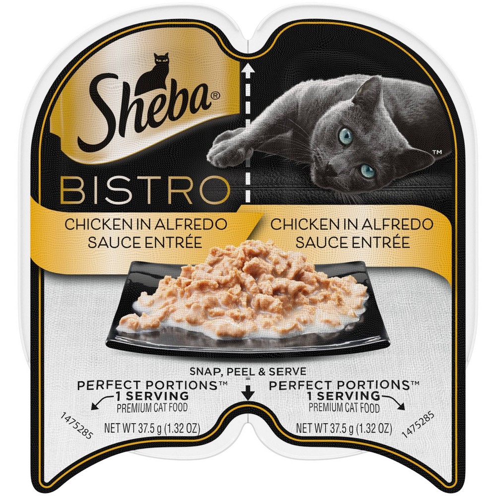 Photos - Cat Food Sheba Perfect Portions Chicken in Alfredo Sauce Wet  - 2.64oz 