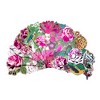eeBoo Piece & Love: Sarah Jarrett - 15" Paper Fan for Adults, Vibrant Floral & Bird Design - 2 of 4