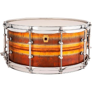 Ludwig Raw Bronze Phonic Snare Drum With Tube Lugs - 1 of 2