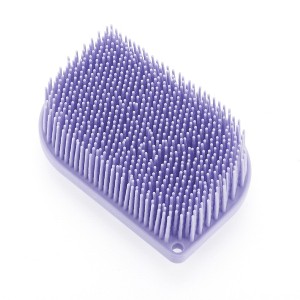 Unique Bargains Double Sided Bath Brush for Bathroom 4.17"×2.76" 1 Pc - 1 of 3
