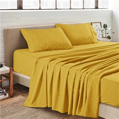 4 Piece Sheet Set Ultra Soft, Easy Care Hotel Collection Sheet 16 Inches Deep Pocket Sheets - Cotton Passion