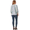 Women's Split Neck Top - Democracy - 2 of 4