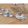 Anna-Kaci Women's Swarovski Crystal Elements Necklace and Earring Set, Silver Tone - Rhinestone - 3 of 4