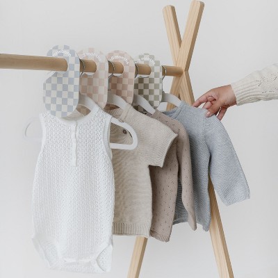 Checkerboard Baby Closet Dividers Set for Newborn to 24 Months