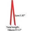 Allegra K Women's Skinny Solid Color Long Scarves Neckerchief 77.17" X1.97" - 2 of 4