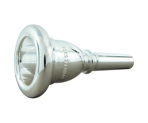 Schilke Standard Series Tuba Mouthpiece in Silver 69C4 Silver