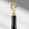 Unique Bargains Bottle Stoppers Tilted Heart Zinc Alloy PTR 4.57"x1.26"x0.79" 1 Pc - 2 of 3