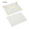 Unique Bargains Envelopes V Flap Luxury Style for Invitation Wedding Birthday 10 Pcs - 3 of 4