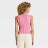 Women's Mock Neck Ribbed Sweater Tank - A New Day™ - 2 of 3