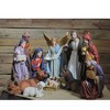 Northlight Christmas Nativity Figurine Set - 12.25" - 11-Piece - 3 of 3