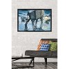 Trends International Star Wars: Hoth - AT-AT Battle Framed Wall Poster Prints - 2 of 4