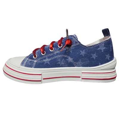 Женские кроссовки Very G Womens Aman USA Lace Up Canvas Sneaker, Dark Denim (8.5) — фото 3