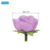 Unique Bargains Mini Silk Fabric Plastic Durable Reusable Artificial Flowers 50 Pcs - 2 of 4