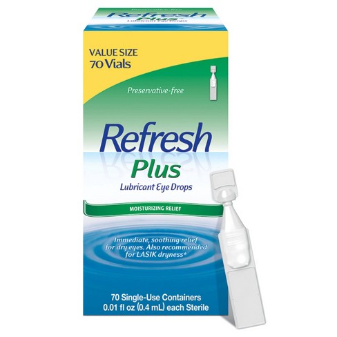 Refresh Plus Preservative Free Lubricant Eye Drops - 70ct - image 1 of 4