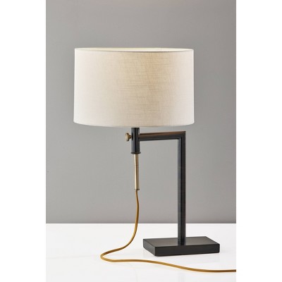 Adjustable Bronze Mid-Century Modern Table Lamp