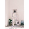 Racxily 63 Inches Multi-Level Large Cat Tree - 2 of 4