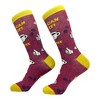 Crazy Dog T-Shirts Men's You Can Do It Coffee Socks Funny Cafe Lover Cup Of Joe Graphic Novelty Footwear - 2 of 4
