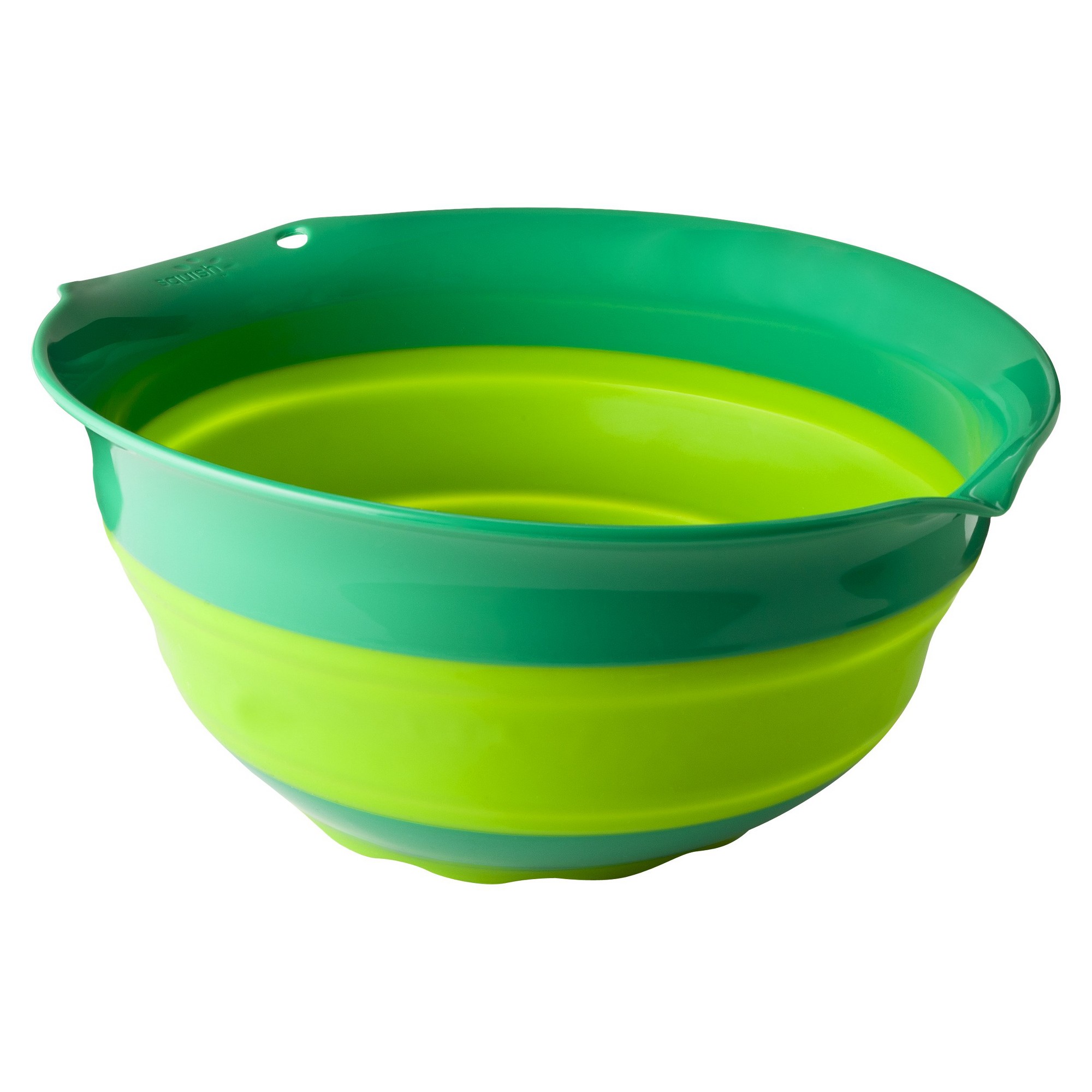 Squish 5 Quart Collapsible Bowl, Green