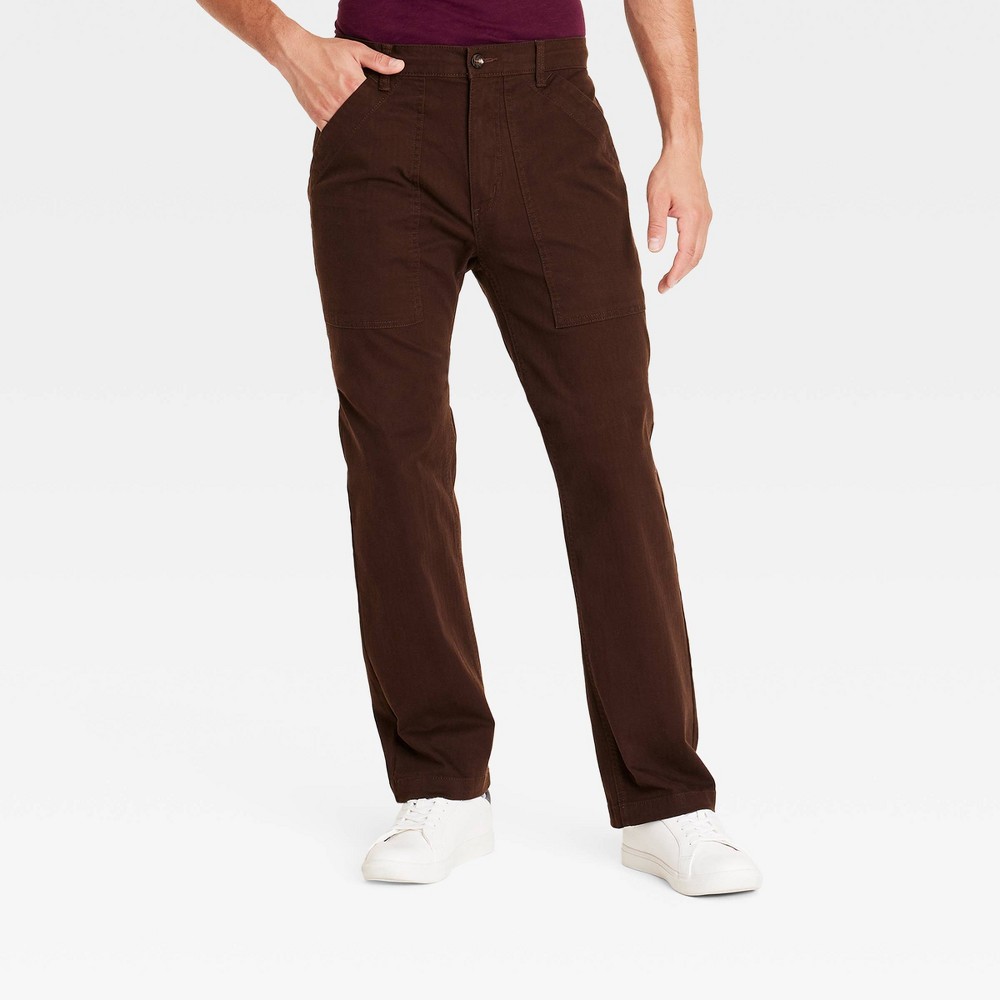 Men Straight Leg Utility Pant