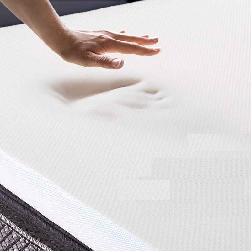 Cheer Collection 3-Inch Gel-Infused Memory Foam Mattress Topper, 2 of 12