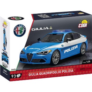 COBI Alfa Romeo Gulia Quadrifoglio Polizia Vehicle - 1 of 4