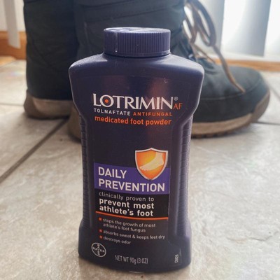 Lotrimin Antifungal Powder Athlete's Foot Daily Prevention - 3oz : Target