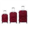 BEAFUP 4-Piece PC Material Hard Shell Luggage Set with Spinner Wheels and TSA Lock - 20", 24", 28" Lightweight Suitcases for Travel - 4 of 4