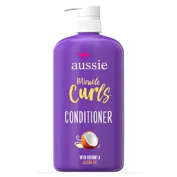 Aussie Miracle Curls with Coconut and Jojoba Oil and Paraben Free Conditioner - 30.4 fl oz