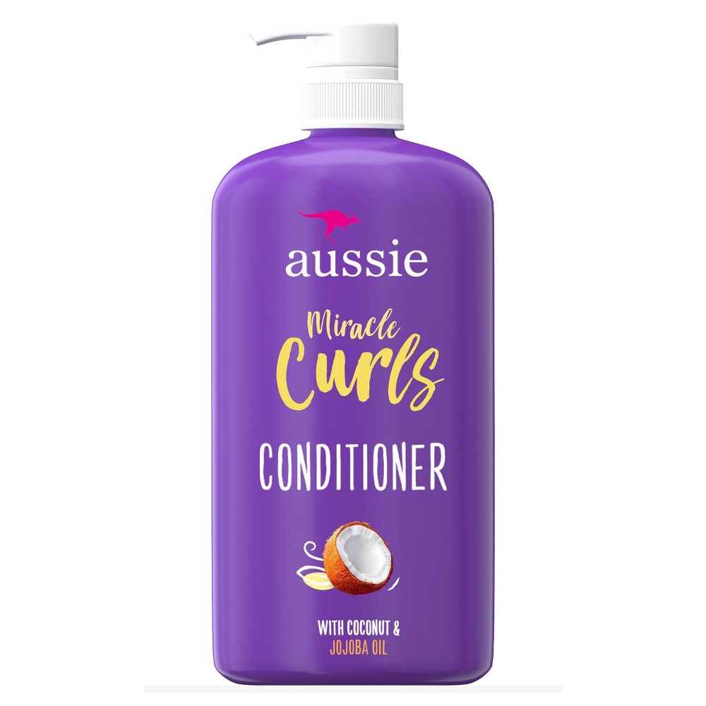 Aussie Miracle Curls with Coconut and Jojoba Oil and Paraben Free Conditioner - 30.4 fl oz