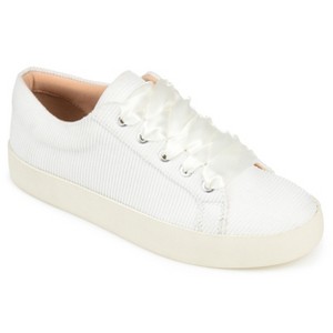 Journee Collection Womens Kinsley Round Toe Lace Up Sneakers - 1 of 4