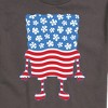 Men's - SpongeBob SquarePants - Silhouette Stars Stripes Short Sleeve Graphic T-Shirt - 2 of 4