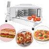 Tomato Slicer, Commercial Stainless Steel 1/4" Slicer with Built-in Cutting Board for Restaurant & Home - 3 of 4