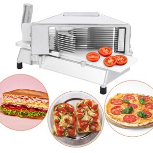 Commercial Tomato Slicer & Heavy Duty Vegetable Cutter with 1/4" Blades - 1 of 4