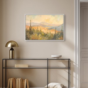 Art Remedy Arizona Fields Classic Landscape Art Framed - 1 of 4