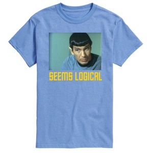Men's - Star Trek - Spoc Seems Logical Short Sleeve Graphic T-Shirt - 1 of 4