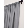 Solino Home Cotton and Linen Curtain with Rod Pocket for Living Room, Bedroom - 4 of 4