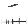 Livex Lighting Copenhagen 8 - Light Chandelier in  Bronze - 4 of 4