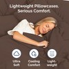 Ultra Soft Solid Pillowcases Set of 4 - Cozy & Breathable 4 Piece Pillow Covers - CGK Linens - 3 of 4