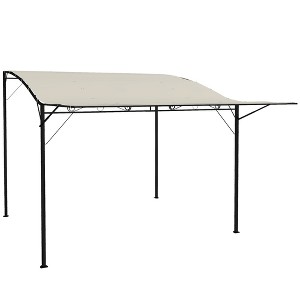 10' x 8' Outdoor Pergola and Patio Gazebo for Garden, Camper, Deck, Doors and Windows - 1 of 4