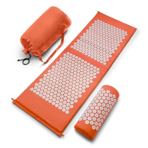 Sorbus 51 Inch Acupressure Mat, Pillow & Carry Bag Set - Helps with Stress, Back & Neck Pain - Great for Muscle Relaxation, Sciatica, & Meditation - 1 of 4