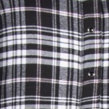 black plaid