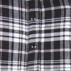 black plaid