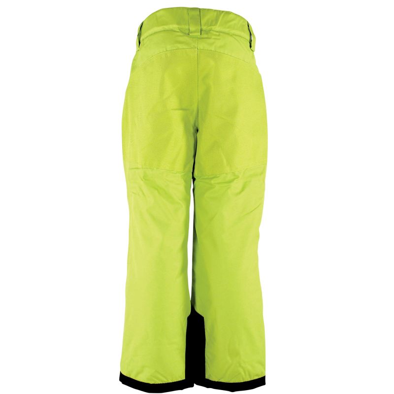 Hudson Baby Unisex Snow Pants, Lime, 3 of 5